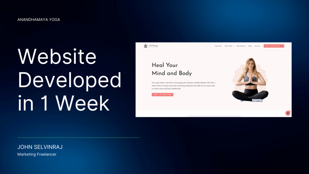 Anandhamaya Yoga Studio cover